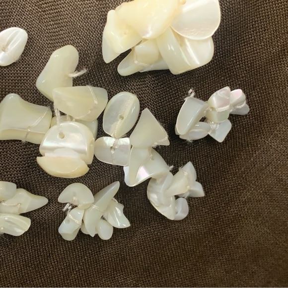 Anne Carson Brown Linen A-Line Skirt Embroidered - Picture 4 of 8